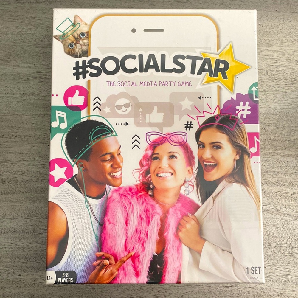 NEW UNOPENED party game! #SocialStar